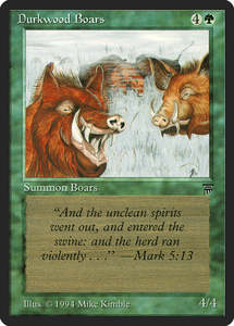 Old School: Durkwood Boars [Legends]