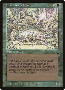 Old School: Carnivorous Plant [The Dark]