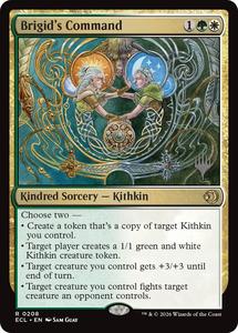 In Stock Foils: Brigid's Command [Lorwyn Eclipsed Promos]