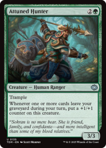 In Stock Foils: Attuned Hunter [Tarkir: Dragonstorm]