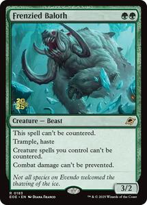 Prerelease Promos: Frenzied Baloth [Edge of Eternities Prerelease Promos]