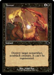 Retro Boarded Cards: Terror (Retro) [Dominaria Remastered]