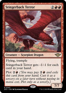Stingerback Terror (Promo Pack) [Outlaws of Thunder Junction Promos]