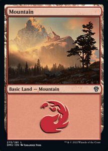 Fancy Basic Land: Mountain (273) [Dominaria United]