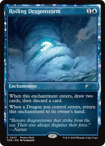 Promo Pack Cards: Roiling Dragonstorm (Promo Pack) [Tarkir: Dragonstorm Promos]