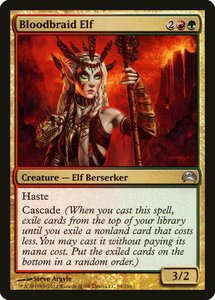Uncommons: Bloodbraid Elf [Planechase 2012]