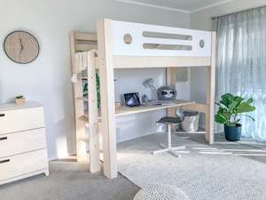Loft beds: Urban Loft bed with desk