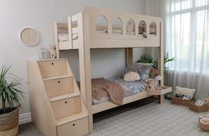 Staircase with 4 drawers New Version