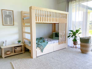 Bunk Beds Pine 2: Scandinavia bunk bed PINE