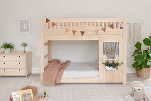 Tree House LOW Bunk Bed PINE