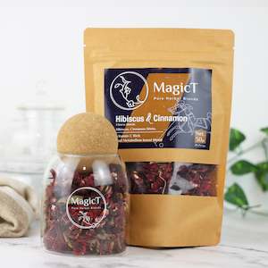 Tisane Blends: Hibiscus Cinnamon: Hibiscus, Cinnamon