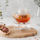 Glass Teapot and Warmer Set 450cc