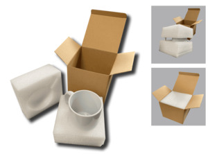 Products: Premium Mug Packaging Box – Brown, Foam-Filled & Smash-Proof - Magic Transfer