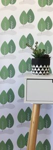 Floral and Tree Patterns: Zig Zag Forest