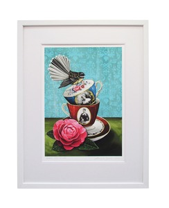 Products: “Deeds not Words” Framed Giclee by Angie Dennis