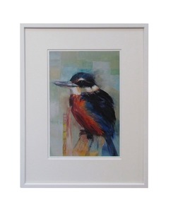 Framed prints: “Kingfisher” Framed Limited Edition Print by Sheila Brown