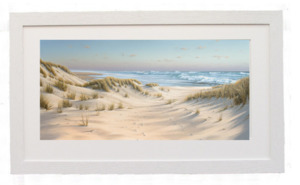 Framed prints: “Beautiful Sunday” Framed Giclee by Peter Geen