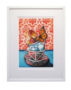 Products: “Descendants of” Framed Giclee by Angie Dennis