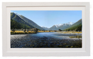 “Late Spring Travers River” Framed Giclee by Peter Geen (Copy)