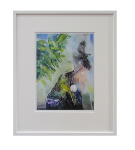 Framed prints: “Tui Dreams” framed limited edition print by Sheila Brown