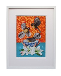 Products: “With Love” framed Giclee by Angie Dennis