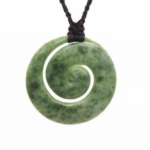 Products: “Koru” Pounamu Pendant by Jen’s Stones