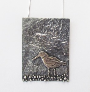 Bob Wyber: “Oystercatcher” Pendant by Bob Wyber