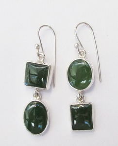 “Pounamu” Earrings by Bob Wyber