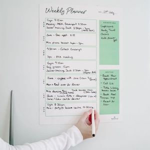 Magnetic Planners Organisers: Pastel Collection Portrait