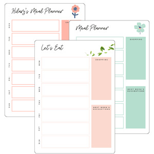 Magnetic Planners Organisers: Nature Collection Portrait