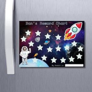 Kids Charts: Space Reward Charts