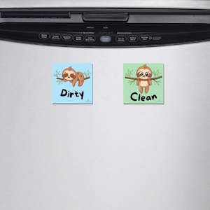 All: Dirty Clean Dishwasher Magnets