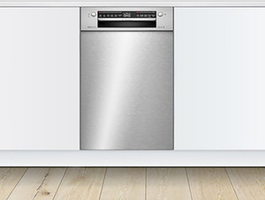Bosch Series 6 45cm Built-under Dishwasher - Stainless Steel