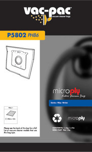 Products: Vac-Pac PH86 Microply Vacuum Cleaner Bags