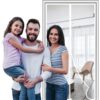 Products: Door Fly Screen White White Mesh Door Screen White Mesh Screen Door