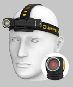 Lights And Lamps: Armytek Wizard C2 WR Magnet USB + 3200mAh / Warm & Red light / 1100 lm & 230 lm