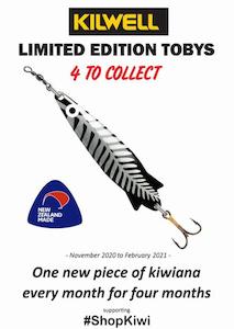 Fishing: Kilwell NZ Toby 10G Ltd Ed Silver Fern SHK