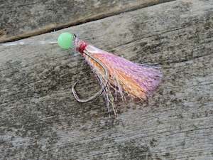 Fishing: Snapper Tackle Flasher Rig Pink/Orange