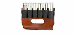 Cowboy Leather: 6 round reload slide