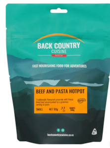 Back Country Foods: Beef And Pasta Hotpot