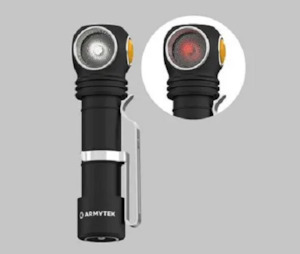 Lights And Lamps: Armytek Wizard Pro White/Red Magnet USB + 18650