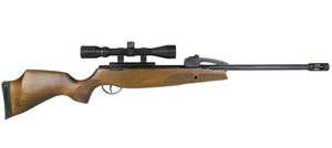 Air Guns: BSA Spitfire 10 Shot Wood .177 with 3-9x40 scope