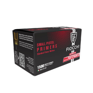 Fiocchi Primers Small Pistol Qty 1500x