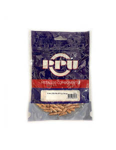 PRVI 8mm (.323) Projectile 124gr FMJBT 100 bag