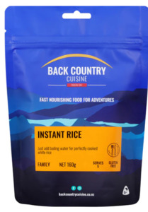 Back Country Foods: Instant Rice