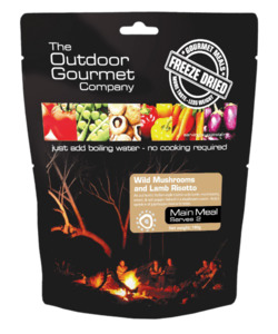 Back Country Foods: Wild Mushroom and Lamb Risotto 190g