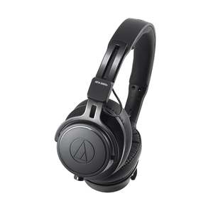 Audio Technica ATH-M60X On-Ear Professional Monitor Headphones - Black