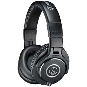 Audio Technica ATHM40X Over-Ear Professional Monitor Headphones - Black
