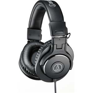 Audio Technica ATH-M30x Wired Professional Monitor Headphones - Black