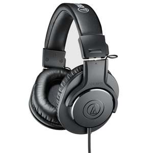 Audio Technica: Audio Technica ATH-M20X Wired Professional Monitor Headphones - Black